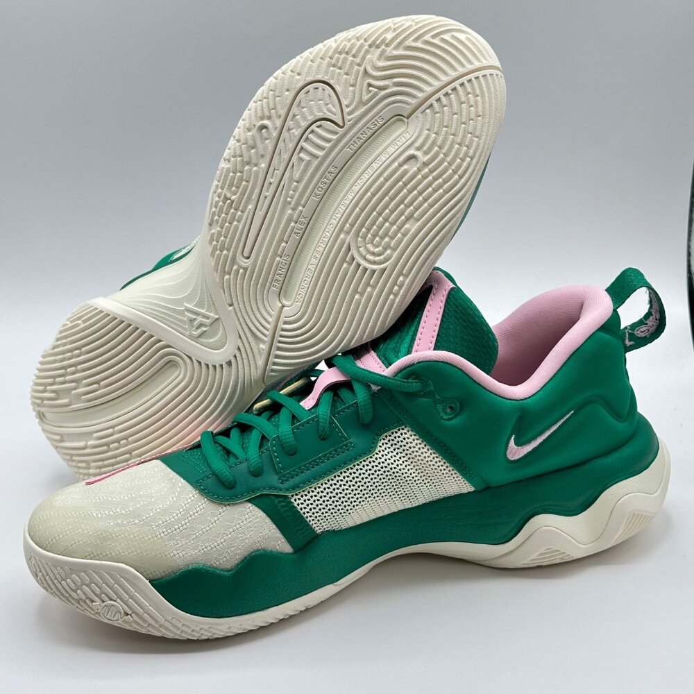 Men's Nike Giannis Immortality 3 Green Pink Basketball Shoes DZ7533-300 Sz 10.5 - Picture 6 of 12